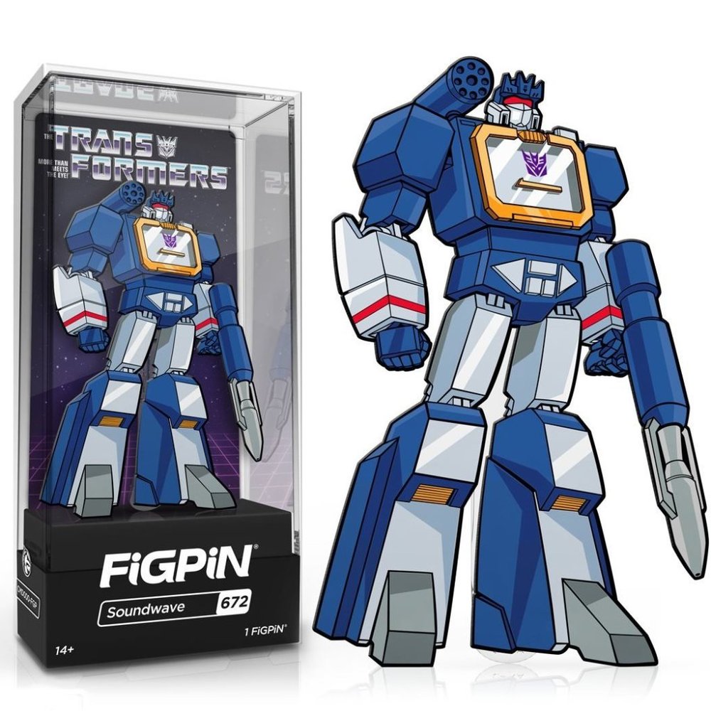 Transformers G1 Soundwave FiGPiN Classic Enamelled